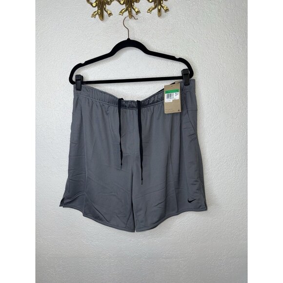 NIKE Totality Men’s Dri-FIT 7" Shorts Smoke Grey New With Tags Standard Fit XL N - Picture 3 of 8